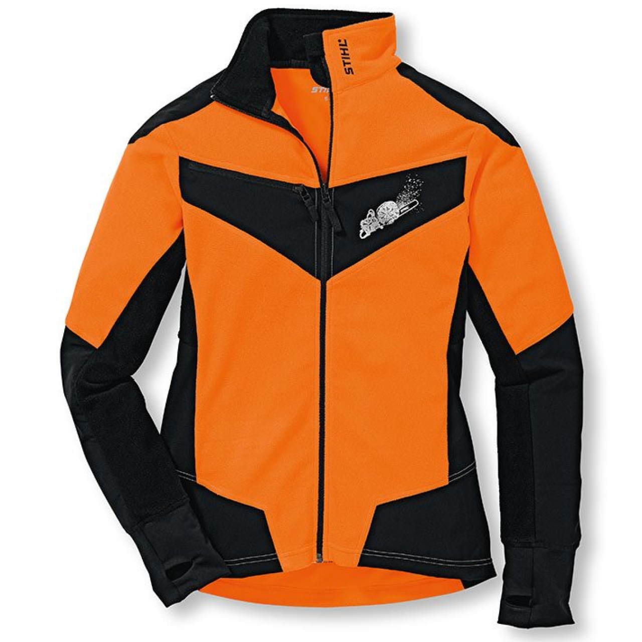 Fleecejacke DYNAMIC orange