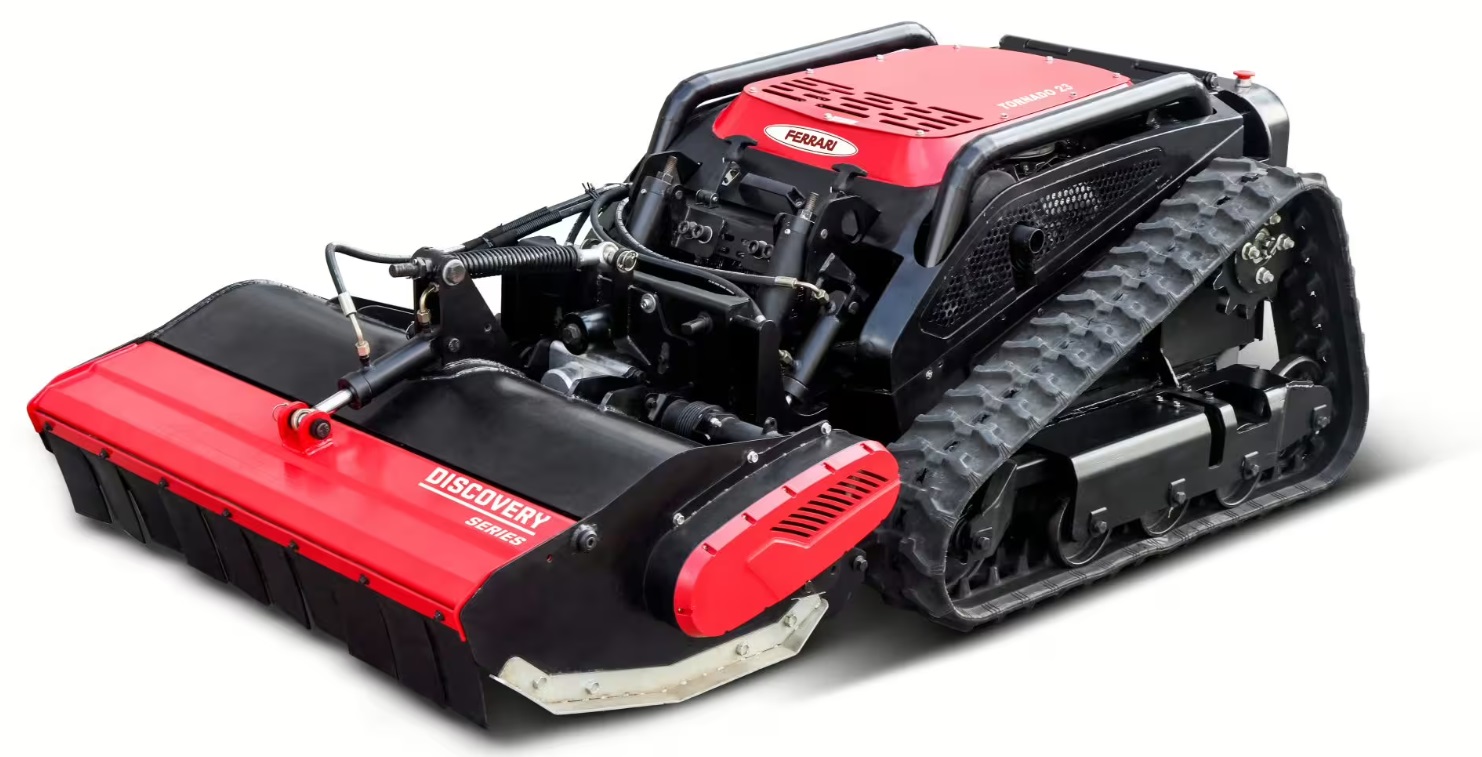 Ferrari Mähraupe/Geräteträger Tornado 23 inkl. Mulcher 100cm Ferrari Mähraupe/Geräteträger Tornado 23 inkl. Mulcher 100cm