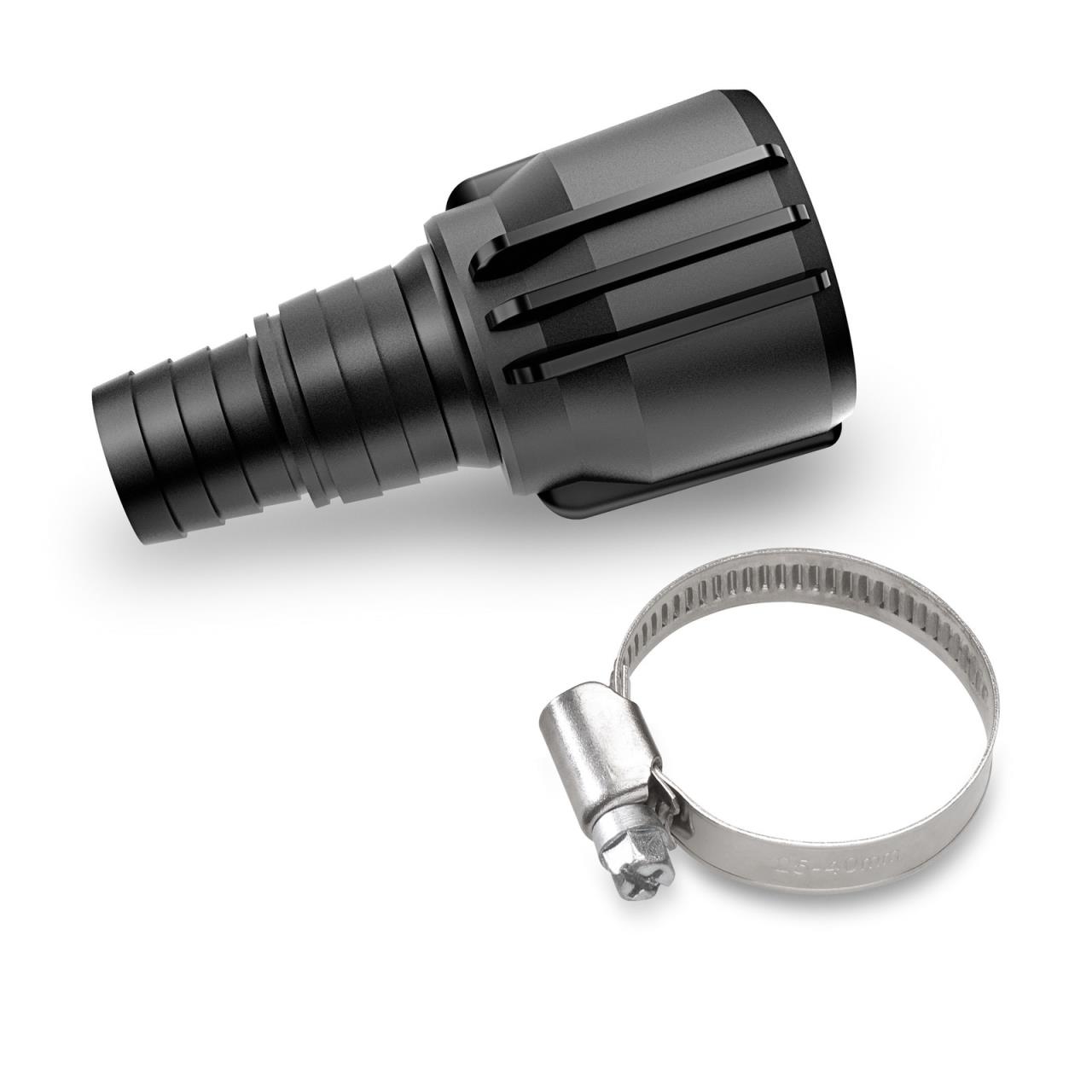 Anschlussstück für Saug- und Gartenschlauch 3/4'' und 1'', PerfectConnect