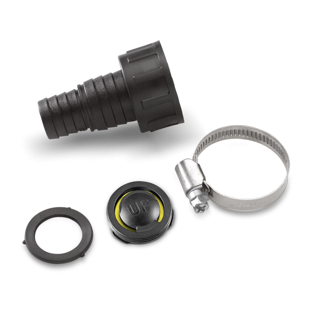Pumpenanschluss inkl. Rückschlagventil, klein, 3/4'' und 1'' (alle Pumpen)''