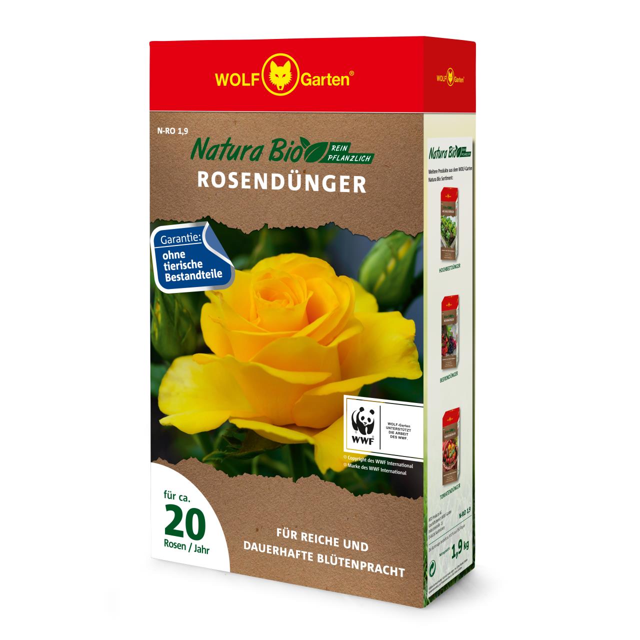 Natura Bio Rasendünger N-RO 1,9 D/A
