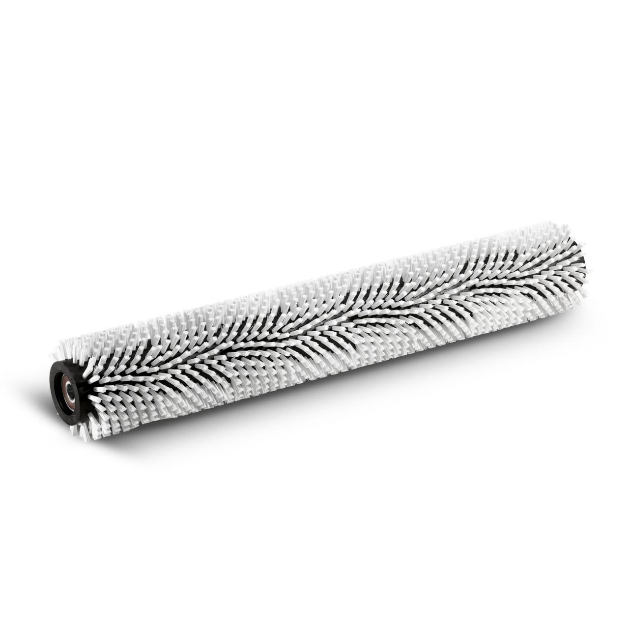 Walzenbürste, weich, weiß, 532 mm